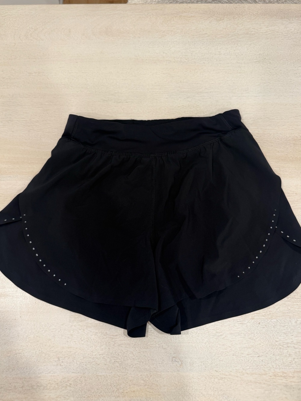 Lululemon Black Fast and Free Running Shorts - Size 4